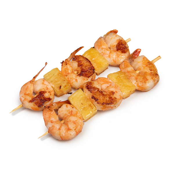 Brocheta Gamba Piña