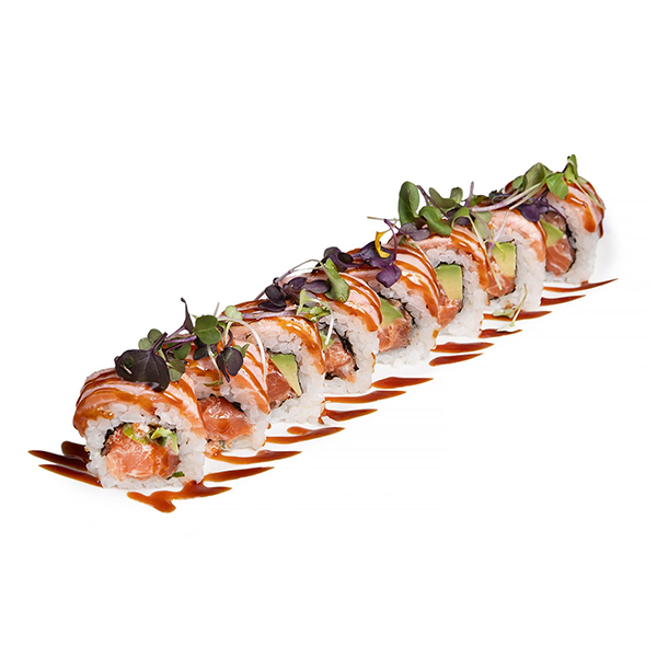 Uramaki Salmon Braseado