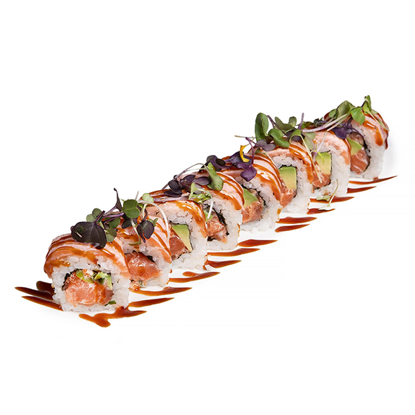 Uramaki Salmon Braseado